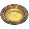 Tortoiseshell Acrylic & Brass Centerpiece Plate, 1960 1