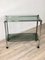 Serving Cart or Trolley in Chrome and Smoked Glass, Italy, 1970s 6
