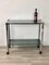 Serving Cart or Trolley in Chrome and Smoked Glass, Italy, 1970s 4