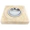 Travertine Marble Table Ashtray from Fratelli Manelli, Italy, 1970s 1
