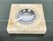 Travertine Marble Table Ashtray from Fratelli Manelli, Italy, 1970s 3