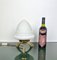 Space Age Opaline Glass & Brass Tripod Table Lamp by Angelo Lelli, 1960s 14