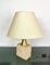 Travertine Base & Brass Table Lamp from Fratelli Mannelli, Italy, 1970s, Image 10