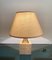 Travertine Base & Brass Table Lamp from Fratelli Mannelli, Italy, 1970s, Image 4