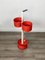 Italian Orange Umbrella Stand in Metal, 1970s, Image 2