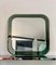 Italian Round Corner Wall Mirror by Antonio Lupi for Cristal Luxor, 1960s 5