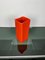 Orange Ceramic Vase by Gabbianelli, Italy, 1970s 3