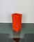 Orange Ceramic Vase by Gabbianelli, Italy, 1970s, Image 2