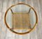 Bamboo Rattan & Frosted Glass Coffee Table, Italy, 1960s, Image 7