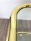 Glass & Golden Metal Serving Cart Trolley by Morex, Italy, 1980s, Image 11