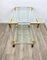 Acrylic, Brass & Glass Bar Serving Cart Trolley, Italy, 1970s, Image 7