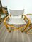 Chaises de Direction Pliantes en Bambou, Italie, 1960s, Set de 2 12