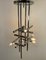 Chrome Chandelier Sculpture by Gaetano Sciolari, Italy, 1970 7