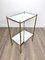 Faux Bamboo Brass & Mirror Side Table by Maison Bagues, France, 1950s, Image 4