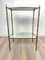 Faux Bamboo Brass & Mirror Side Table by Maison Bagues, France, 1950s, Image 7