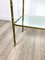 Faux Bamboo Brass & Mirror Side Table by Maison Bagues, France, 1950s, Image 15