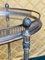 French Silver Metal Oval Bar Cart Trolley by Maison Baguès, 1950s, Image 7