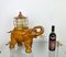 Lámpara de mesa italiana en forma de elefante de madera tallada a mano y cobre de Aldo Tura para Macabo, años 50, Imagen 8
