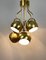 Italian Adjustable Lights Chandelier in Brass by Goffredo Reggiani, 1960s 10