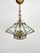 Lámpara de araña italiana octogonal en forma de diamante de estilo Fontana Arte, Imagen 12
