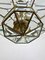 Italian Octagonal Diamond-Shaped Chandelier in Fontana Arte Style 8