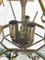 Lámpara de araña italiana octogonal en forma de diamante de estilo Fontana Arte, Imagen 10