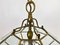 Lámpara de araña italiana octogonal en forma de diamante de estilo Fontana Arte, Imagen 9