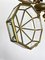Lámpara de araña italiana octogonal en forma de diamante de estilo Fontana Arte, Imagen 7