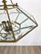 Lámpara de araña italiana octogonal en forma de diamante de estilo Fontana Arte, Imagen 5