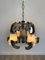 Italian Murano Glass Chandelier from Mazzega, 1970s, Image 7