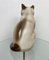 Sculpture de Chat Siamois Vintage en Céramique par Piero Fornasetti, Italie, 1960s 9