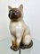 Vintage Italian Ceramic Siamese Cat Sculpture by Piero Fornasetti, 1960s, Image 2