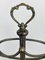 Mid-Century Italian Towel Floor Holder Rack in Solid Silver Brass, 1950s 12