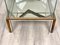 Table de Bar en Chrome, Laiton et Verre, Italie, 1970s 12