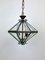 Italian Octagonal Diamond-Shaped Chandelier in Fontana Arte Style, 1950s 2