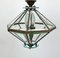 Italian Octagonal Diamond-Shaped Chandelier in Fontana Arte Style, 1950s 5