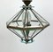 Italian Octagonal Diamond-Shaped Chandelier in Fontana Arte Style, 1950s, Image 5