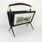 Mid-Century Italian Magazine Rack in Ico Parisi Style 3