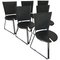 Chaises par Gaspare Cairoli pour Seccose, 1985, Set de 6 1