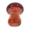 Orange & Blue Art Glass Mushroom Paperweight, Italy, Set of 3 7