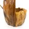 Lackierter Holz & Messing Nussholz Korb von Aldo Tura, Italien, 1950er 6