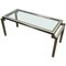 Modern Chrome & Glass Coffee Table, Italy, 1970s, Image 1