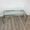 Modern Chrome & Glass Coffee Table, Italy, 1970s, Image 4