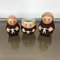 Porcelain Friars Salt & Pepper Set by Fratelli Niccacci for Deruta, Set of 3 7