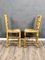 Vintage Italian Chairs in Straw and Bamboo, 1960s, Set of 4 7