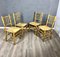 Vintage Italian Chairs in Straw and Bamboo, 1960s, Set of 4 3