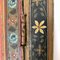 19th Century Indian Hand Painted Carved Wood Window Frame 8