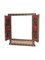 19th Century Indian Hand Painted Carved Wood Window Frame 2