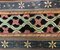 19th Century Indian Hand Painted Carved Wood Window Frame, Image 11