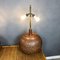 Huge Copper & Brass Table Lamps, Italy, 1970s, Set of 2 7